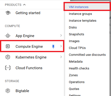 Membuat Virtual Machines Instance